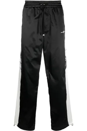AMIRI Side-stripe wide-leg trousers