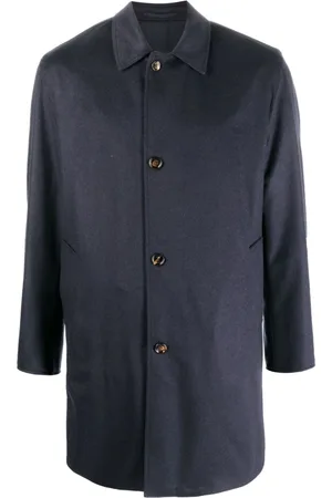 Kired Single-breasted cashmere coat