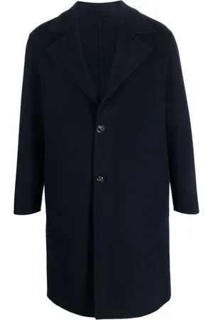 LARDINI Single-breasted wool-blend coat