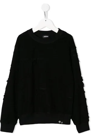 Diesel Sfelipa destroyed-effect jumper