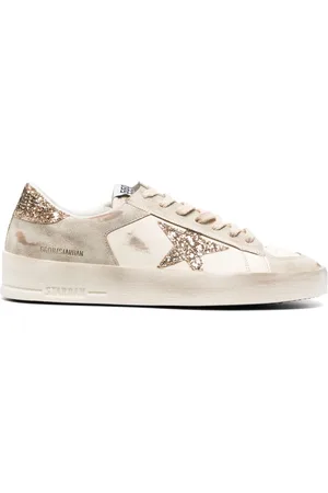 Golden Goose Star-patch lace-up sneakers
