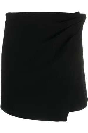 Simkhai Crystal-embellished asymmetric miniskirt