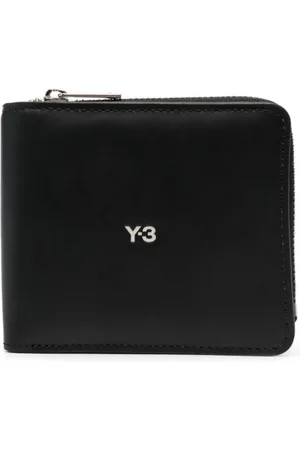 Y-3 Logo-print bi-fold wallet