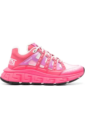 VERSACE Trigreca leather sneakers