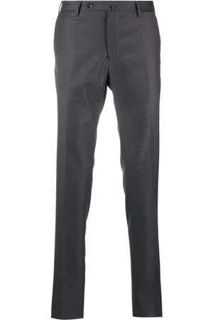 Incotex Slim-cut virgin-wool trousers