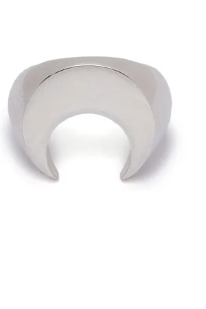 Marine Serre Crescent-moon polished ring