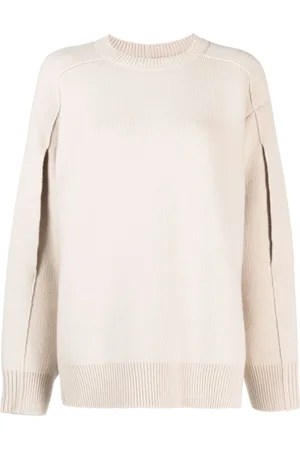 Lanvin Cape-back v irgin-wool blend jumper
