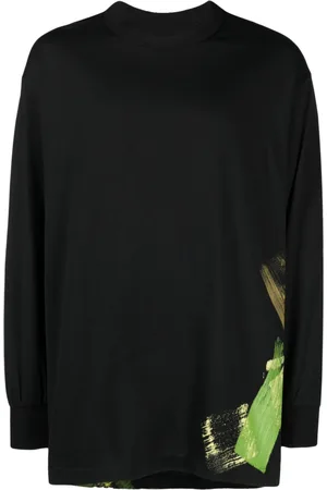 Y-3 Graphic-print long-sleeve T-shirt