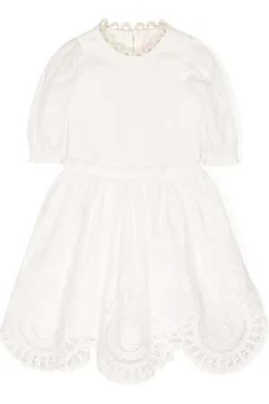 ZIMMERMANN Halcyon embroidered midi dress