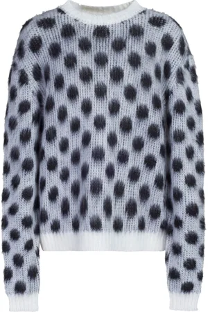 Marni Polka-dot intarsia jumper