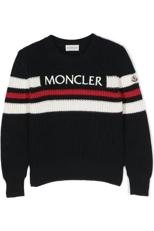 Moncler Intarsia-knit logo jumper