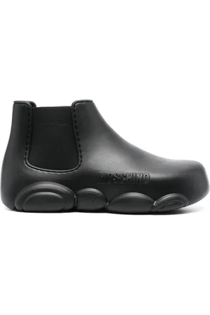 Moschino Gummy 40mm logo-embossed ankle boots