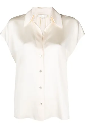 Vince Short-sleeve silk shirt