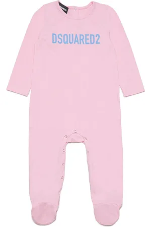 Dsquared2 Logo-print crew-neck babygrow