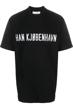 HAN Kjøbenhavn Logo-print organic cotton T-shirt