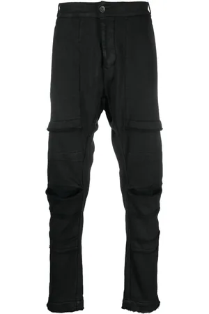 MASNADA Jersey tapered-leg trousers