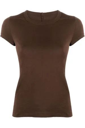 Rick Owens Short-sleeved cotton T-shirt