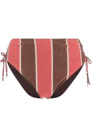 MC2 SAINT BARTH Striped bikini bottoms