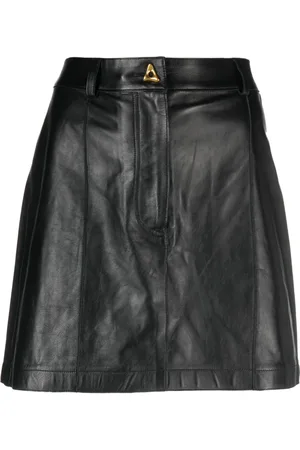 AERON Rudens leather miniskirt
