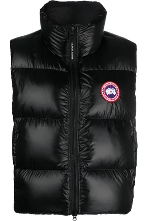 Canada Goose Cypress logo-patch puffer vest