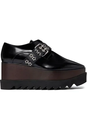 Stella McCartney Elyse buckle-fastening lace-up shoes