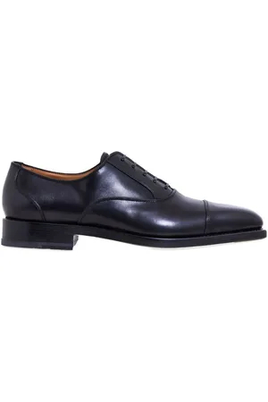Salvatore Ferragamo Tonal-toecap leather oxford shoes