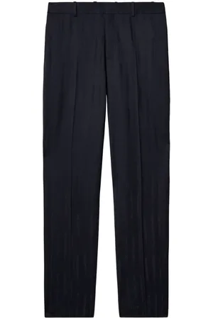 OFF-WHITE Mid-rise tailored trousers