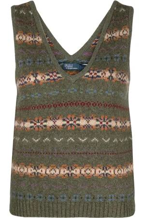 Ralph Lauren Fair Isle sleeveless jumper