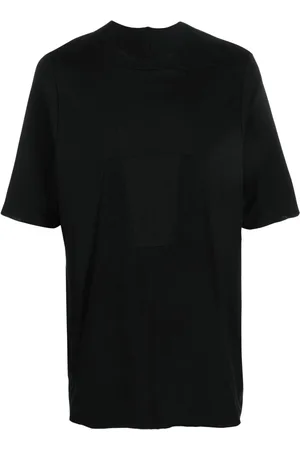 Rick Owens Panelled-design short-sleeve T-shirt