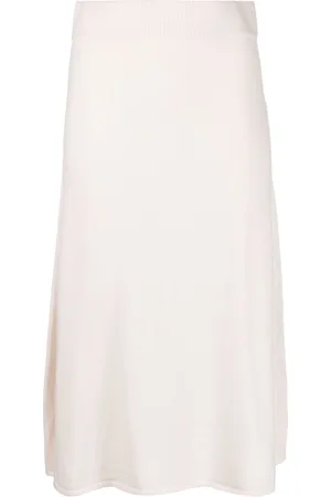 YVES SALOMON Flared knitted skirt