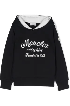 Moncler Logo-appliqué cotton hoodie