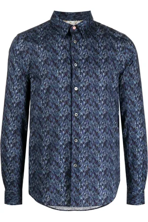 Paul Smith Abstract-print long-sleeved shirt