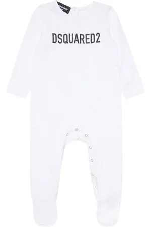 Dsquared2 Logo-print crew-neck babygrow