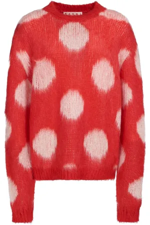 Marni Polka-dot intarsia jumper