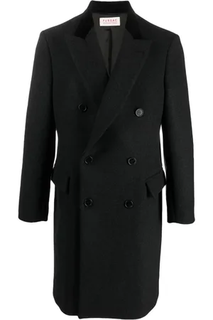 Fursac Double-breasted wool coat