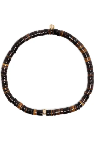 Sydney Evan 14kt yellow gold diamond beaded bracelet