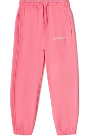 OFF-WHITE Bookish logo cotton track pants