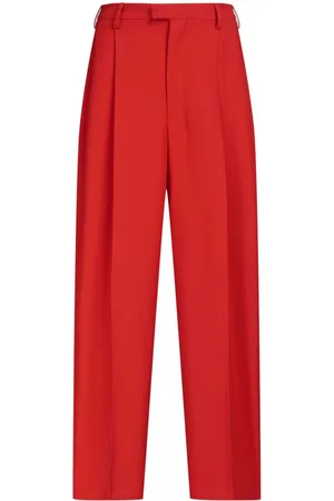Marni Tropical tailored wool trousers