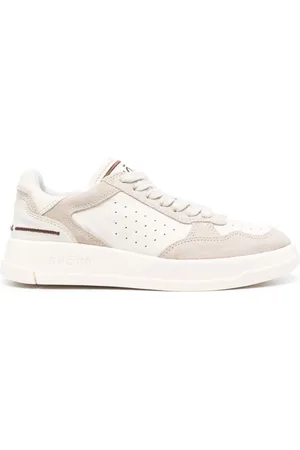 Ghoud Panelled leather sneakers