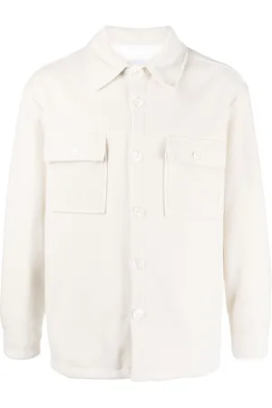 Family First French-terry flap-pocket shirt
