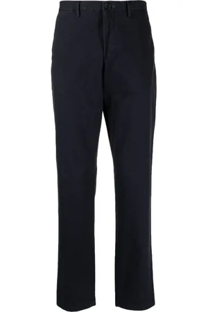 Paul Smith Zebra-embroidered straight-leg trousers