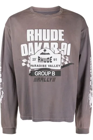 Rhude Dakar 91 long-sleeve T-shirt
