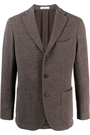 Boglioli Single-breasted knitted blazer
