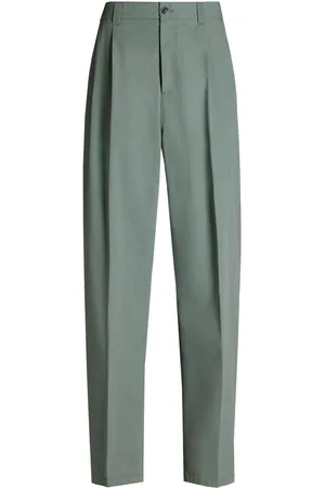 Maison Margiela X Pendleton yoke-detail trousers