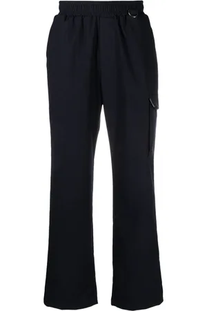 Family First Elasticated-waist ring-detail trousers