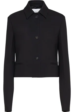 Salvatore Ferragamo Single-breasted cropped jacket