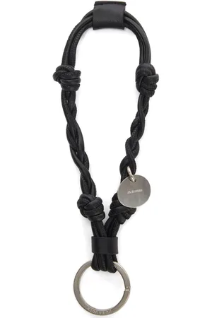 Jil Sander Knot-detail leather keyring
