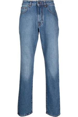 Boglioli Mid-rise straight-leg jeans