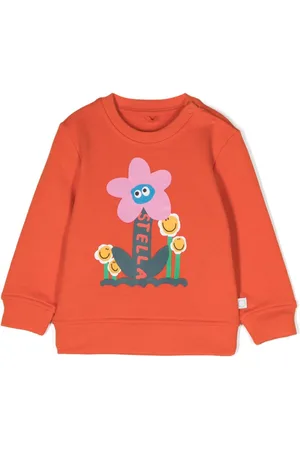 Stella McCartney Glitzernde Kameratasche floral-print sweatshirt