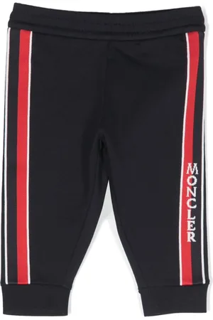 Moncler Logo-print side-stripe track pants